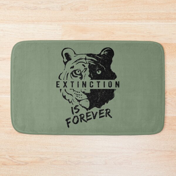 Item preview, Extinction is Forever Tiger - Animal Conservation Lover designed and sold by Bangtees.