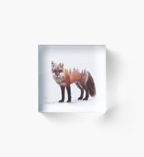 fox Acrylic Block