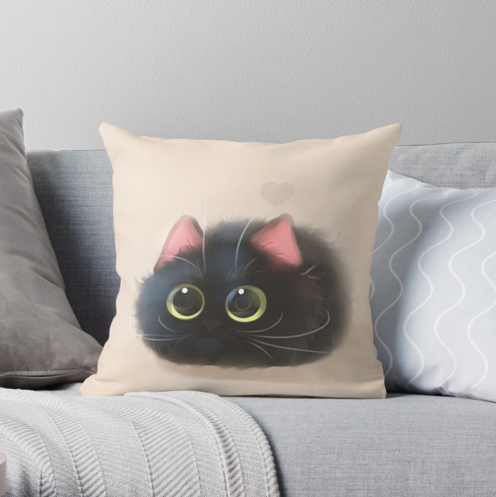 sushi cat pillow