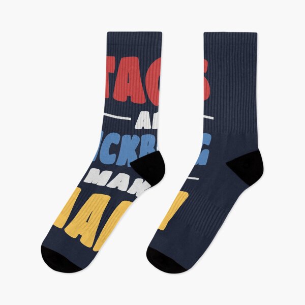 Item preview, Tacos And Kickboxing Make me Happy - Kickboxing Lovers designed and sold by trendo.