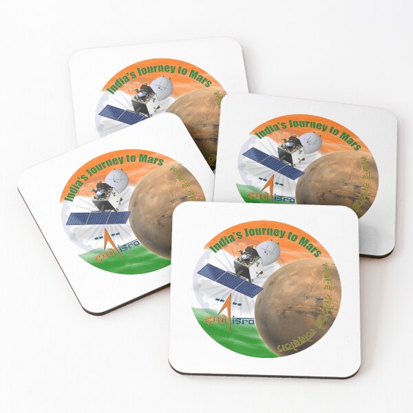 Item preview, ISRO - Mars Orbital Mission Program Logo designed and sold by Nikki SpaceStuffPlus.