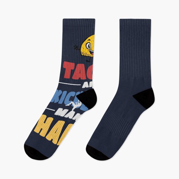 Item preview, Tacos And Kickboxing Make me Happy - Kickboxing Lovers designed and sold by trendo.