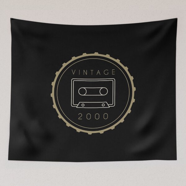 Item preview, Vintage 2000 Cassette Tape Birthday Design designed and sold by danielliamgill.