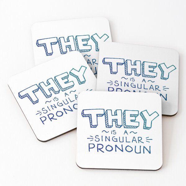 Item preview, They is a Singular Pronoun designed and sold by dlpalmer.