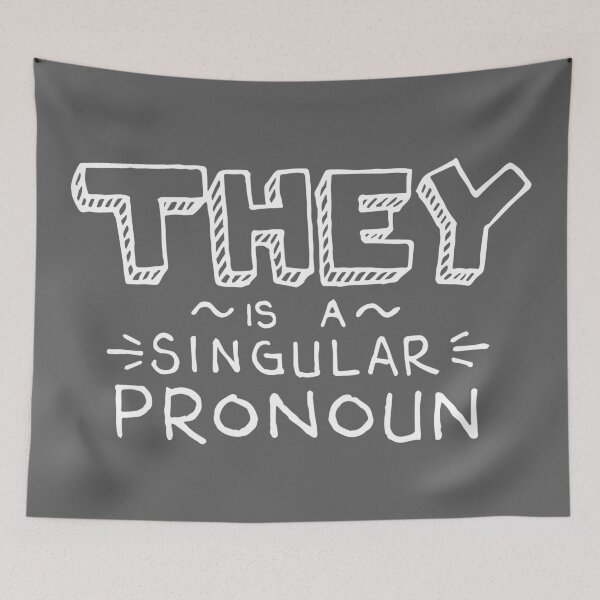 Item preview, They is a Singular Pronoun designed and sold by dlpalmer.