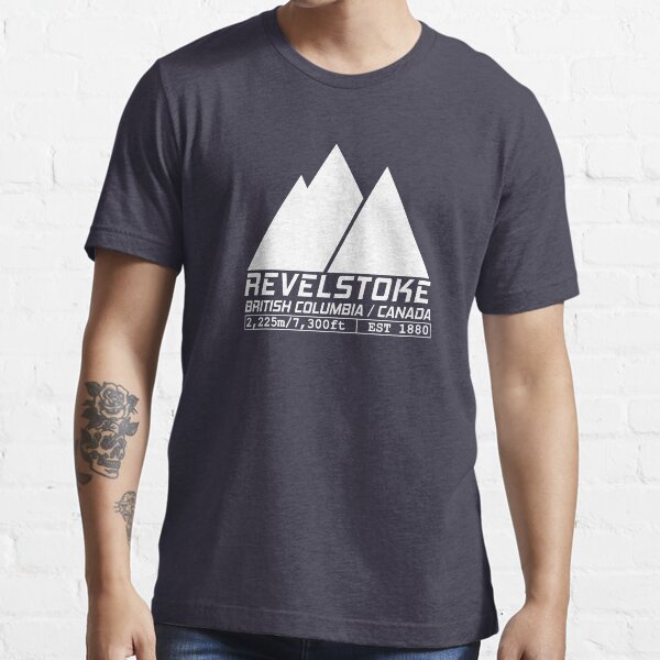 Ski Revelstoke British Columbia Canada Skiing and Snowboarding Essential T-Shirt