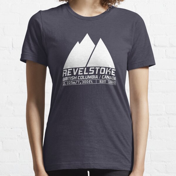 Ski Revelstoke British Columbia Canada Skiing and Snowboarding Essential T-Shirt