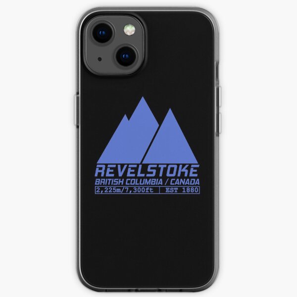 Ski Revelstoke British Columbia Canada Skiing and Snowboarding iPhone Soft Case