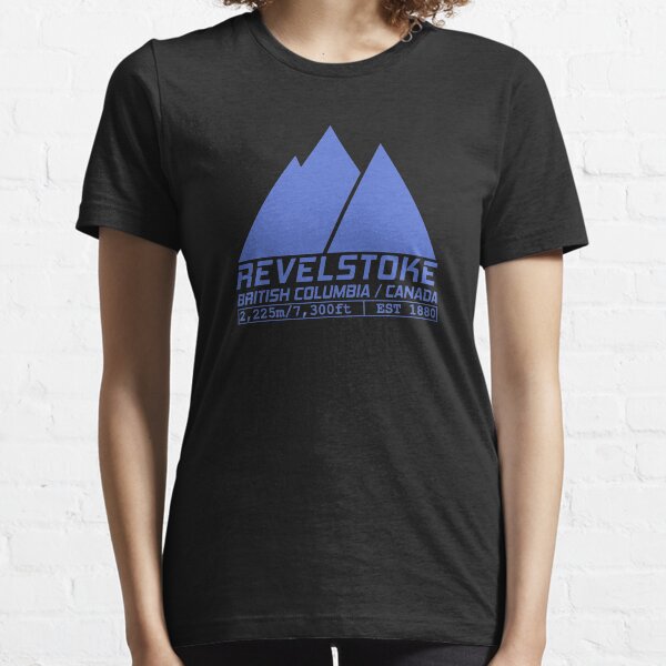 Ski Revelstoke British Columbia Canada Skiing and Snowboarding Essential T-Shirt
