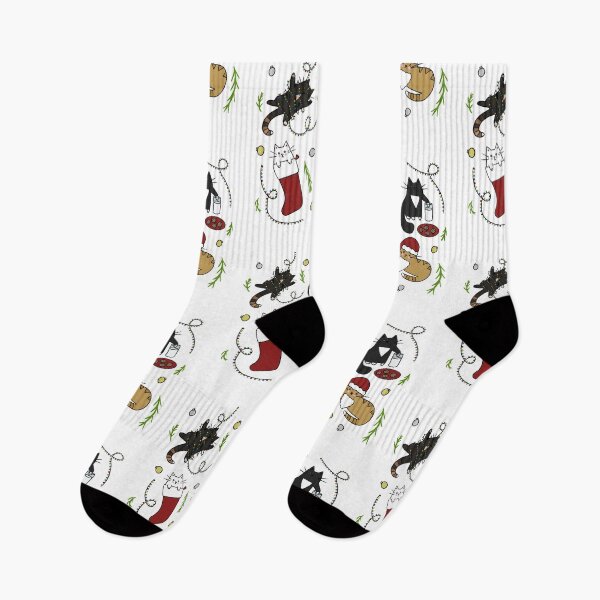 Item preview, Christmas Cats designed and sold by Lara Jackson.