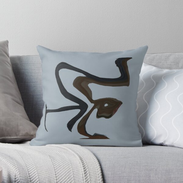 Aboriginal Man Throw Pillow