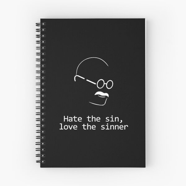Item preview, Gandhi Quote Design Hate Love Sin designed and sold by GetItGiftIt.