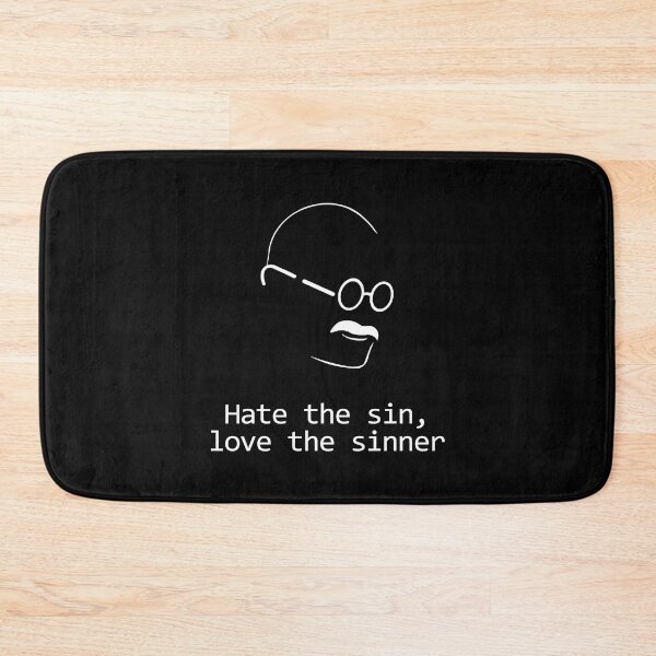 Item preview, Gandhi Quote Design Hate Love Sin designed and sold by GetItGiftIt.