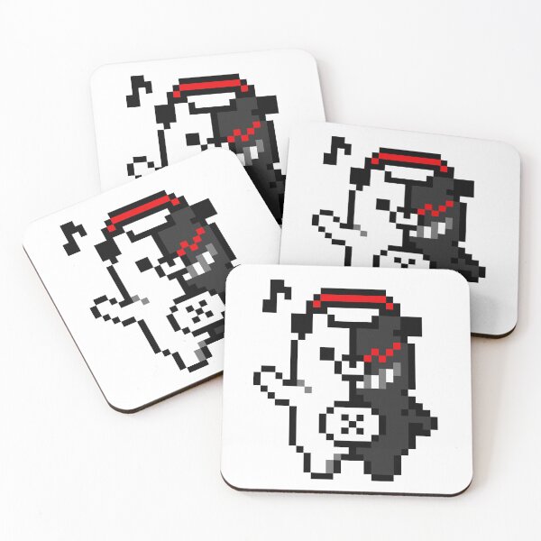 Item preview, 8 BIT Headphones Monokuma designed and sold by Rhys Montrose.