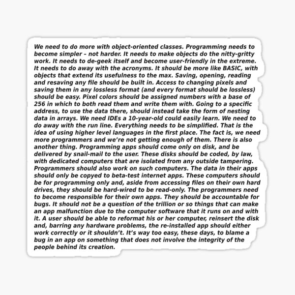 oo-copypasta-sticker-for-sale-by-hipsters-unite-redbubble