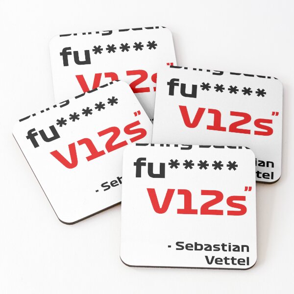 Item preview, Bring Back fu***** V12s -Sebastian Vettel designed and sold by andreanastasio.