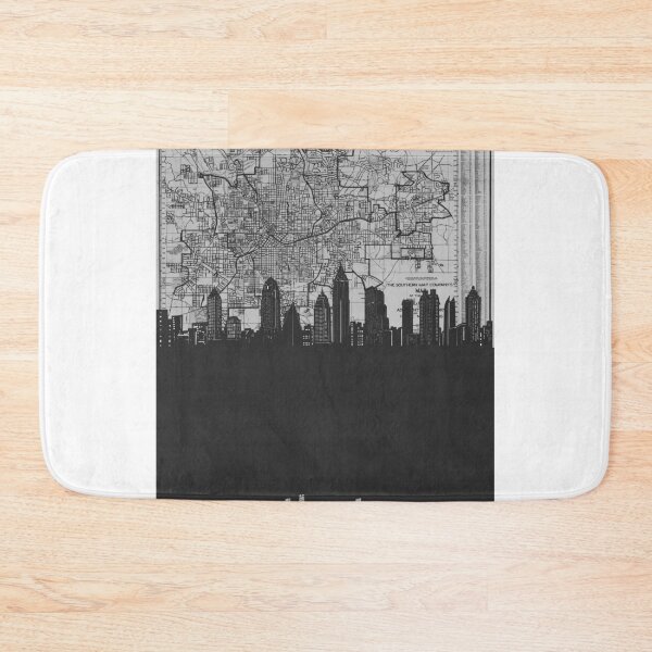 Item preview, atlanta skyline designed and sold by BekimART.