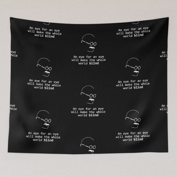 Item preview, Gandhi Quote Design Eye for an Eye designed and sold by GetItGiftIt.