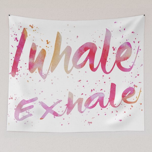Item preview, Inhale Exhale Yoga Meditation designed and sold by RosalieReeves.