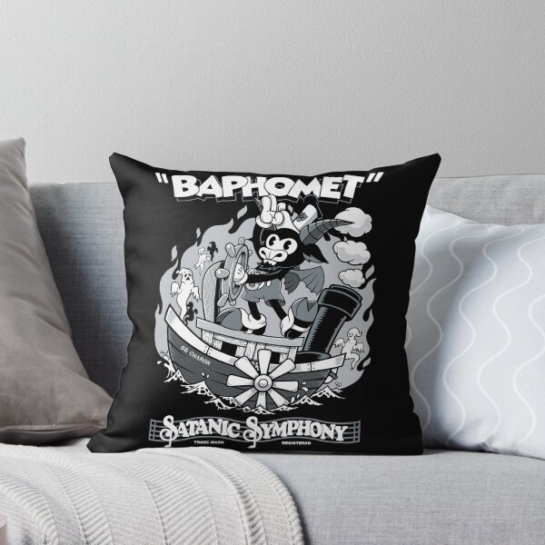 Item preview, Vintage Cartoon Baphomet - Steamboat Baphy - Occult - Satanic Symphony designed and sold by Nemons.