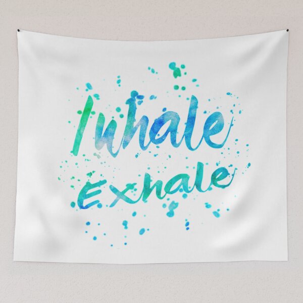 Item preview, Inhale Exhale Yoga Meditation designed and sold by RosalieReeves.