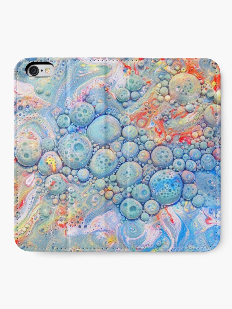Alternate view of Abstraction #B Neural Networks iPhone Wallet