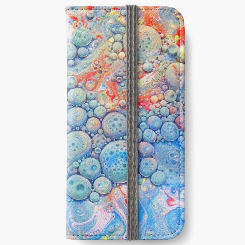 Abstraction #B Neural Networks iPhone Wallet