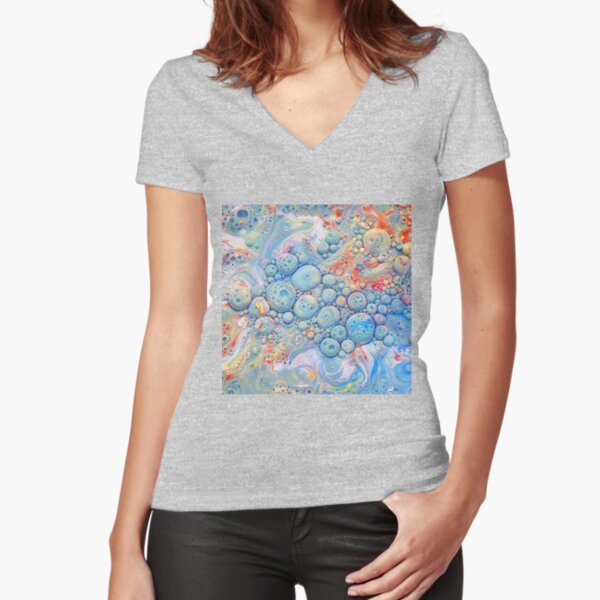 Fitted V-Neck T-Shirt