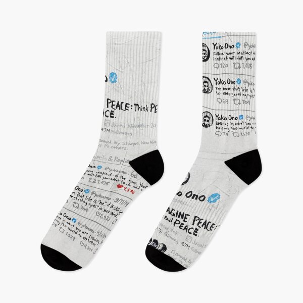 Item preview, Three Consecutive Tweets by Yoko Ono designed and sold by mijumi.