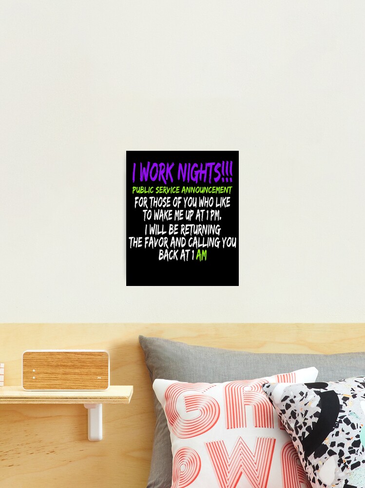 Night Shift Workers Gift, Funny Midnight Shift Gifts Welcome to