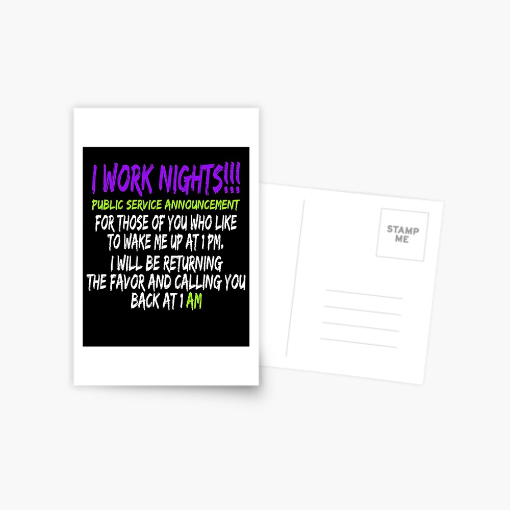 Night Shift Workers Gift, Funny Midnight Shift Gifts Welcome to