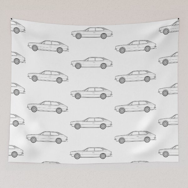 Item preview, Beta HPE Classic Car Outline Illustration designed and sold by RJWautographics.