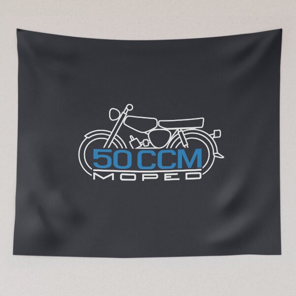 Item preview, Scooter S51 50cc Emblem (white) designed and sold by VEB Ostladen.