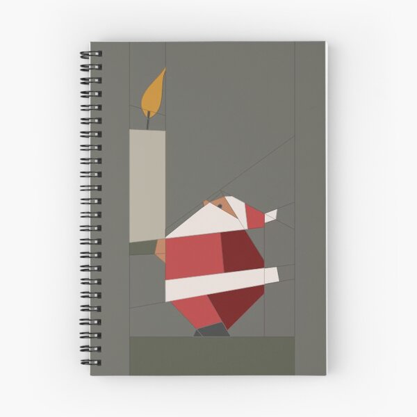 Item preview, Single Santa with Candle Quilted "Let Your Light So Shine" designed and sold by WisSketchbook.
