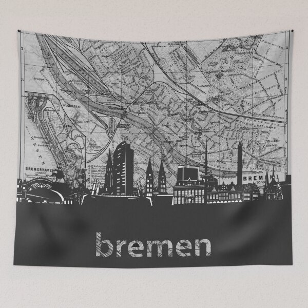 Item preview, bremen skyline designed and sold by BekimART.