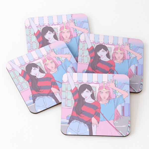Item preview, Adventure Time Marceline and Bubblegum designed and sold by Feroniae.