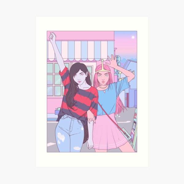 37+ Adventure Time Marceline And Princess Bubblegum Fanart Pics