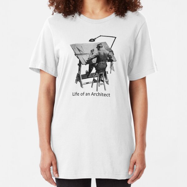 Life of an Architect Slim Fit T-Shirt