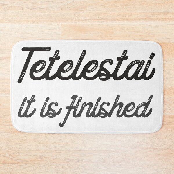Item preview, Tetelestai designed and sold by plushism.