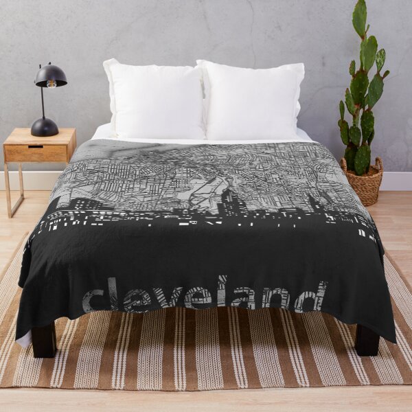 Item preview, cleveland skyline designed and sold by BekimART.