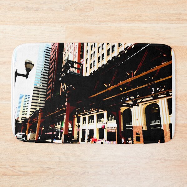Artikelvorschau, Chicago EL-Serie: 3 – Chicago L – Chicago-Kunst – Chicago-Geschenk – Chicago, IL, CTA entworfen und verkauft von thecheekypixel.