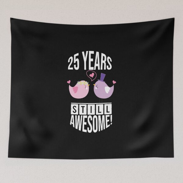 Item preview, Awesome gift for the silver wedding anniversary! designed and sold by Cutebutfunny.
