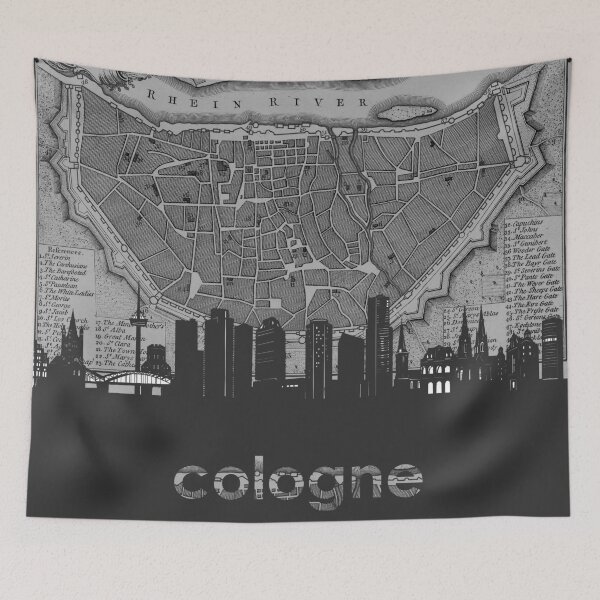 Item preview, cologne skyline designed and sold by BekimART.