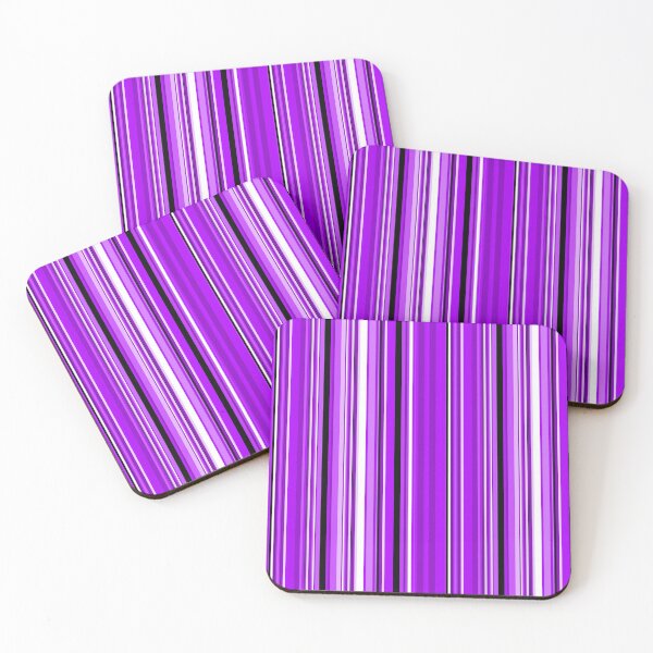 Item preview, Purple Vertical Stripes designed and sold by Ludovic Geusa.
