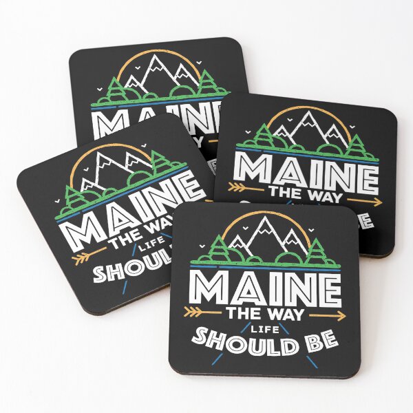 Item preview, Maine The Way Life Should Be designed and sold by inkedtee.