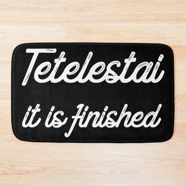 Item preview, Tetelestai designed and sold by plushism.