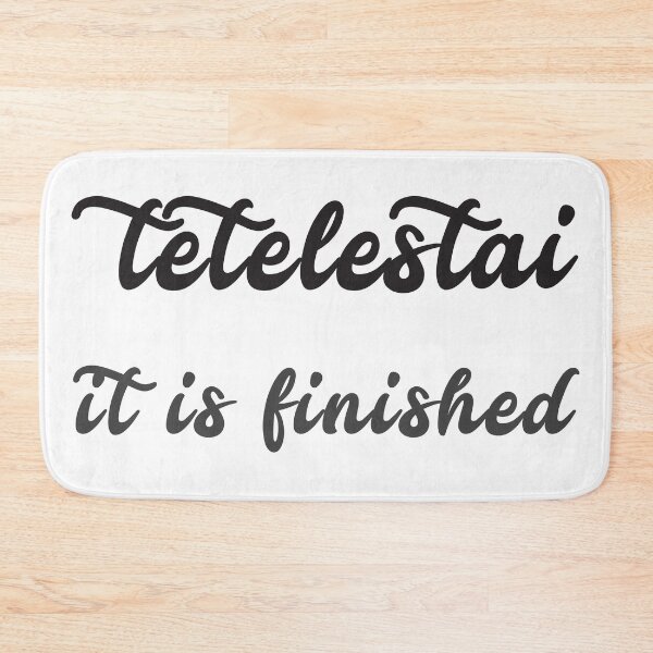 Item preview, Tetelestai designed and sold by plushism.