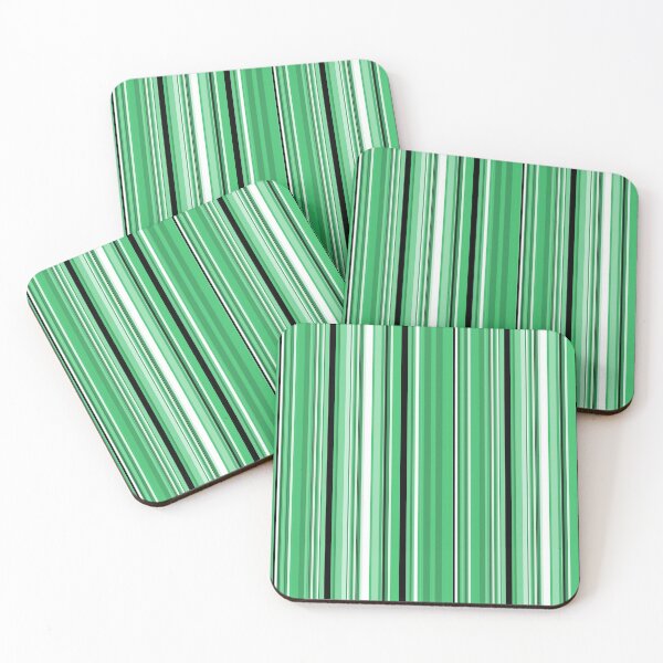 Item preview, Green Vertical Stripes designed and sold by Ludovic Geusa.