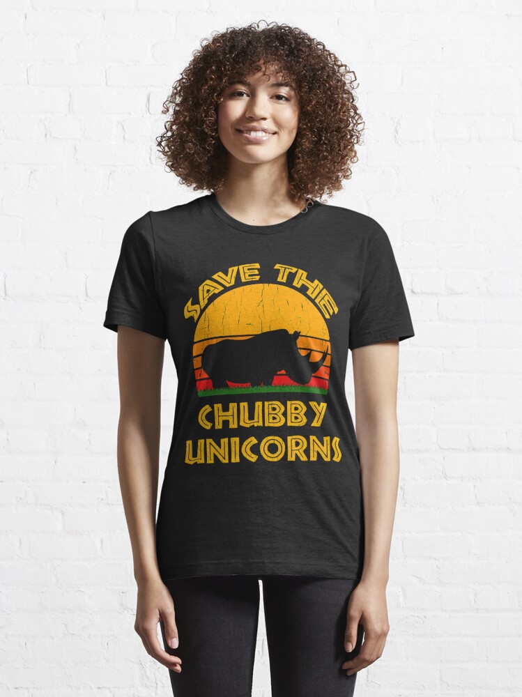 chubby unicorn t shirt uk