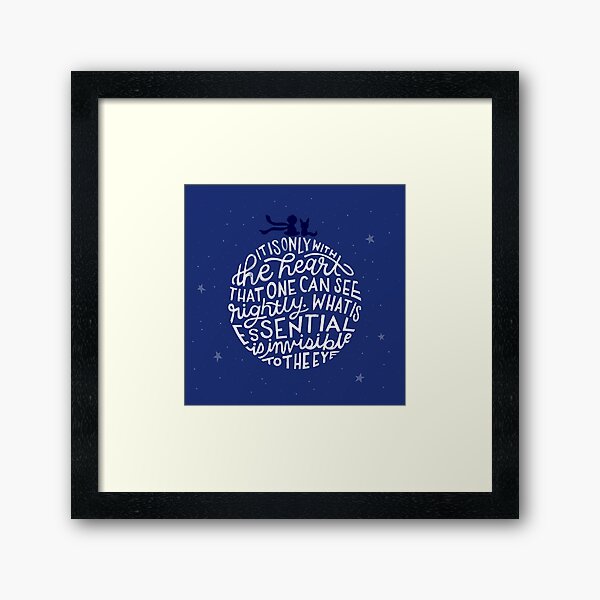 Item preview, It Is Only With The Heart That One Can See Rightly designed and sold by Joanna Walters.